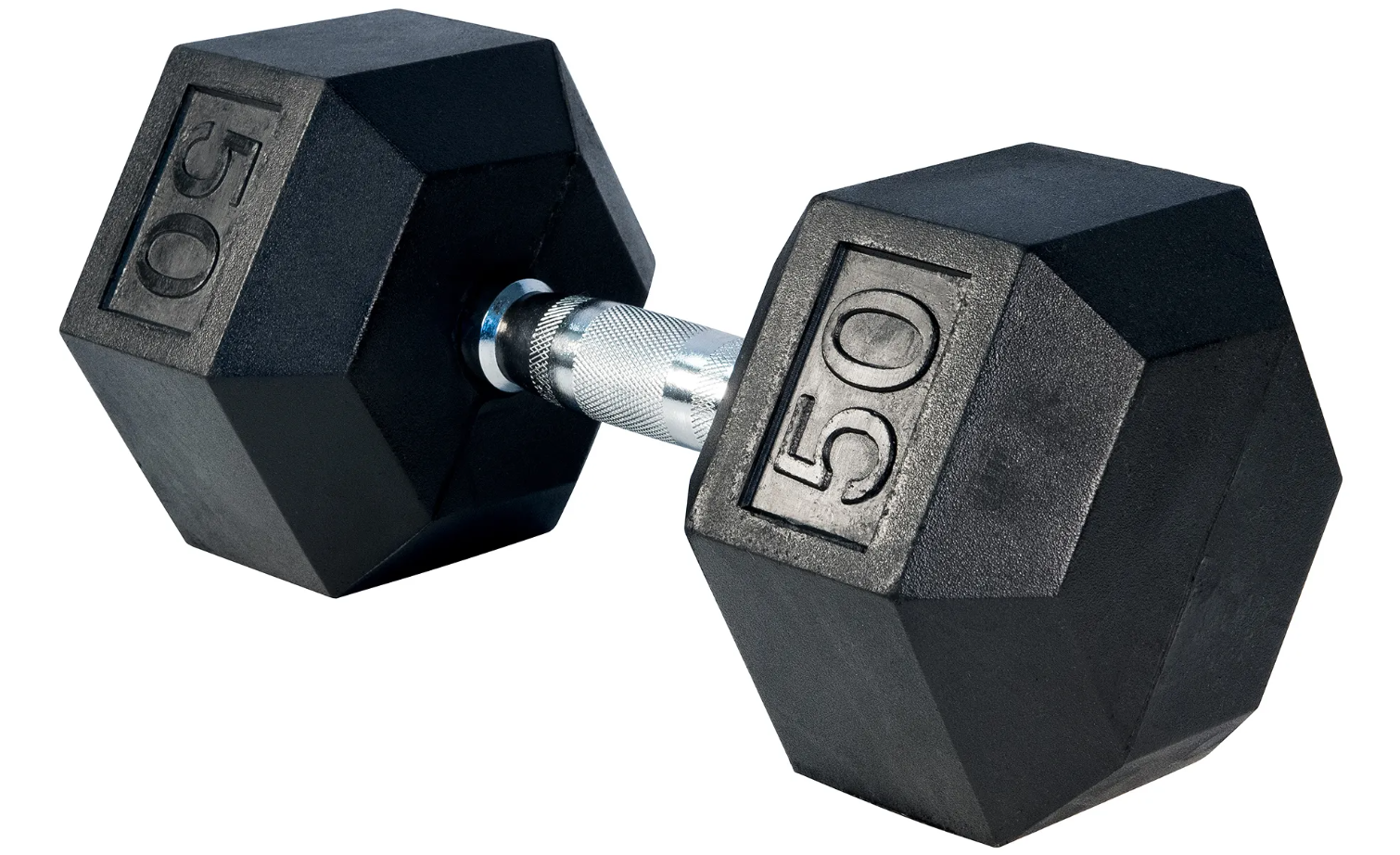 Rubber Hex Dumbbells