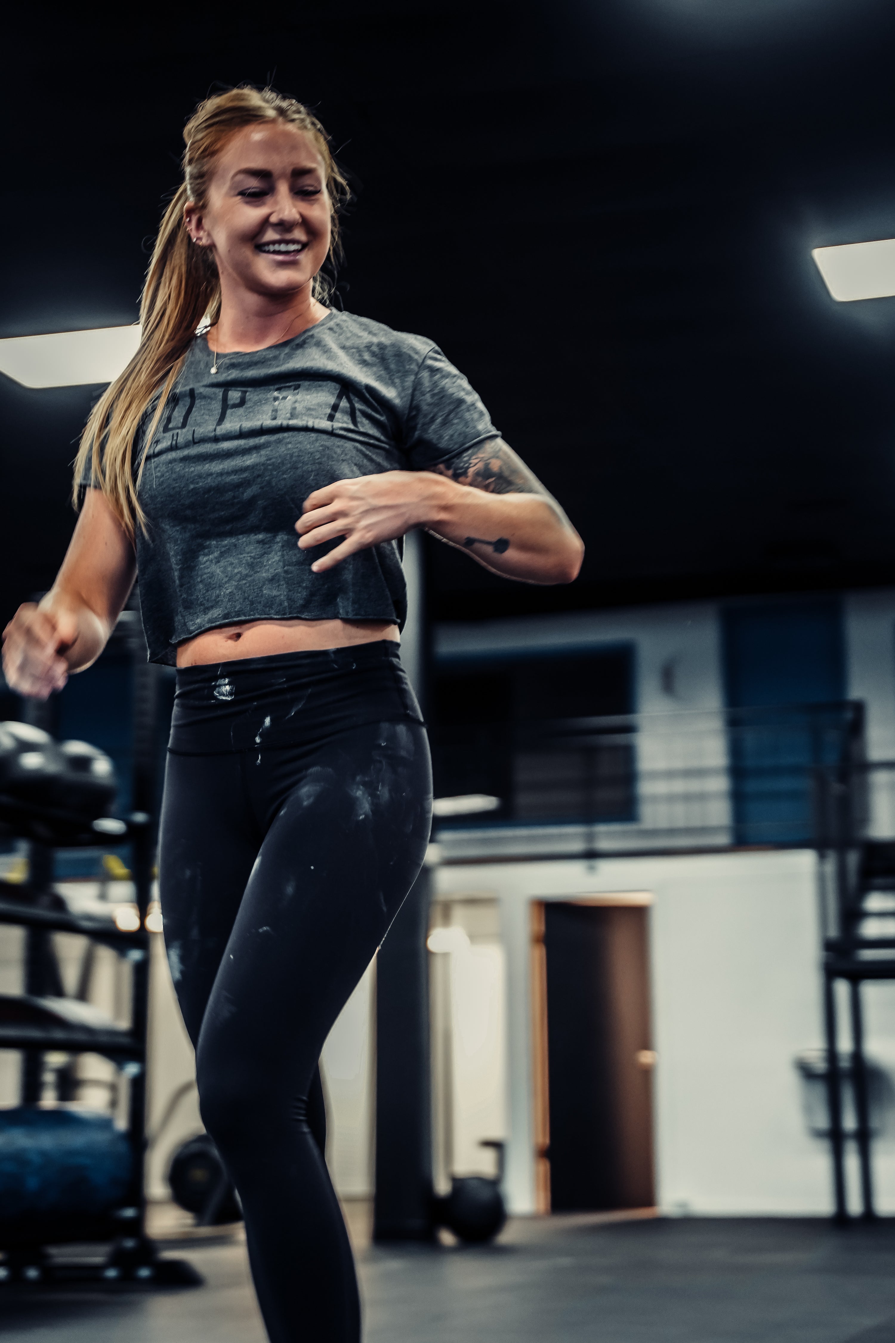 Crop top Supra Athlétique – Turquoise