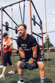 Games Used Rubber Hex Dumbbell Supra Athlétique