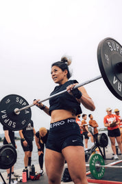 Games Used Black Bumper Plates Supra Athlétique