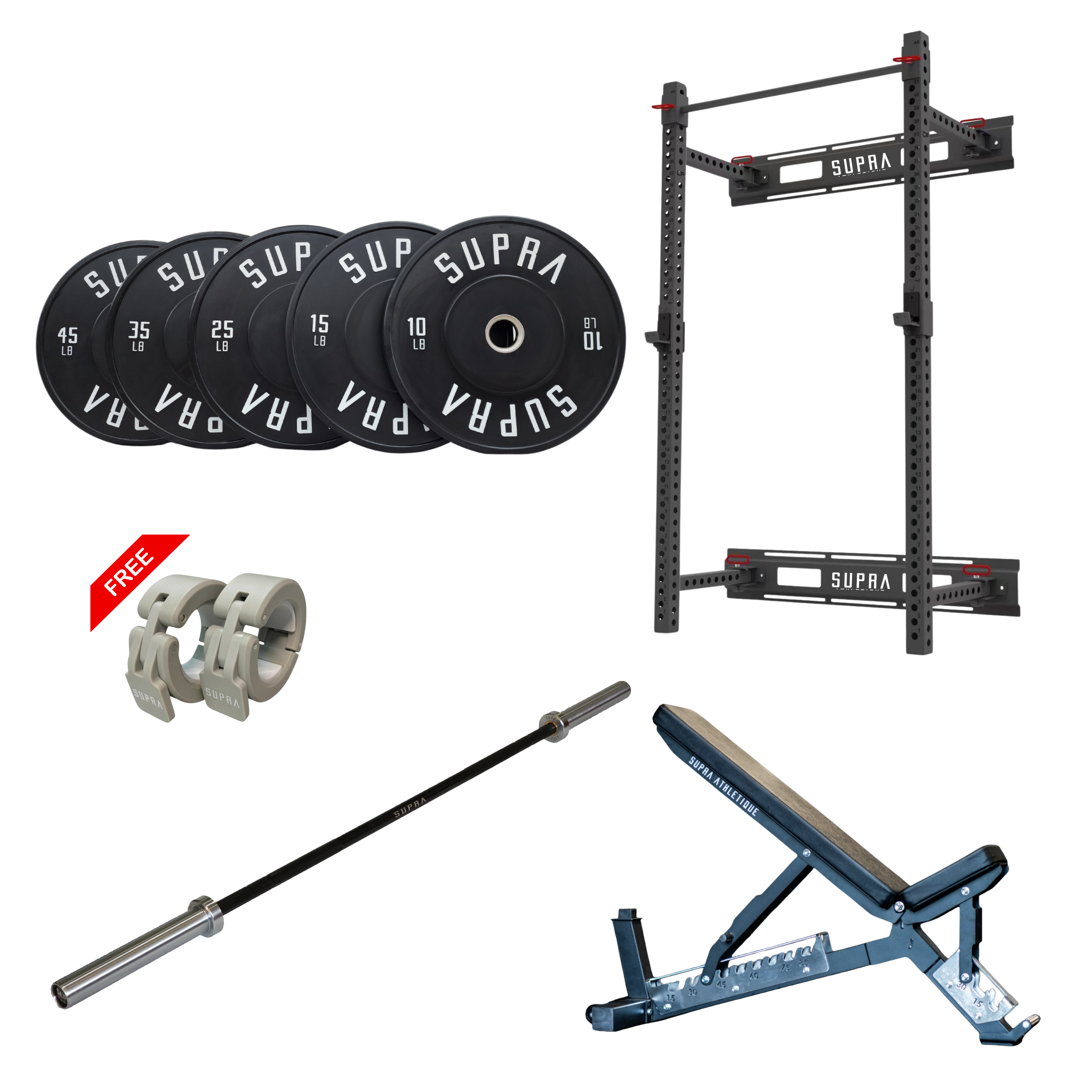 Pro Home Gym Bundle Supra Athletique