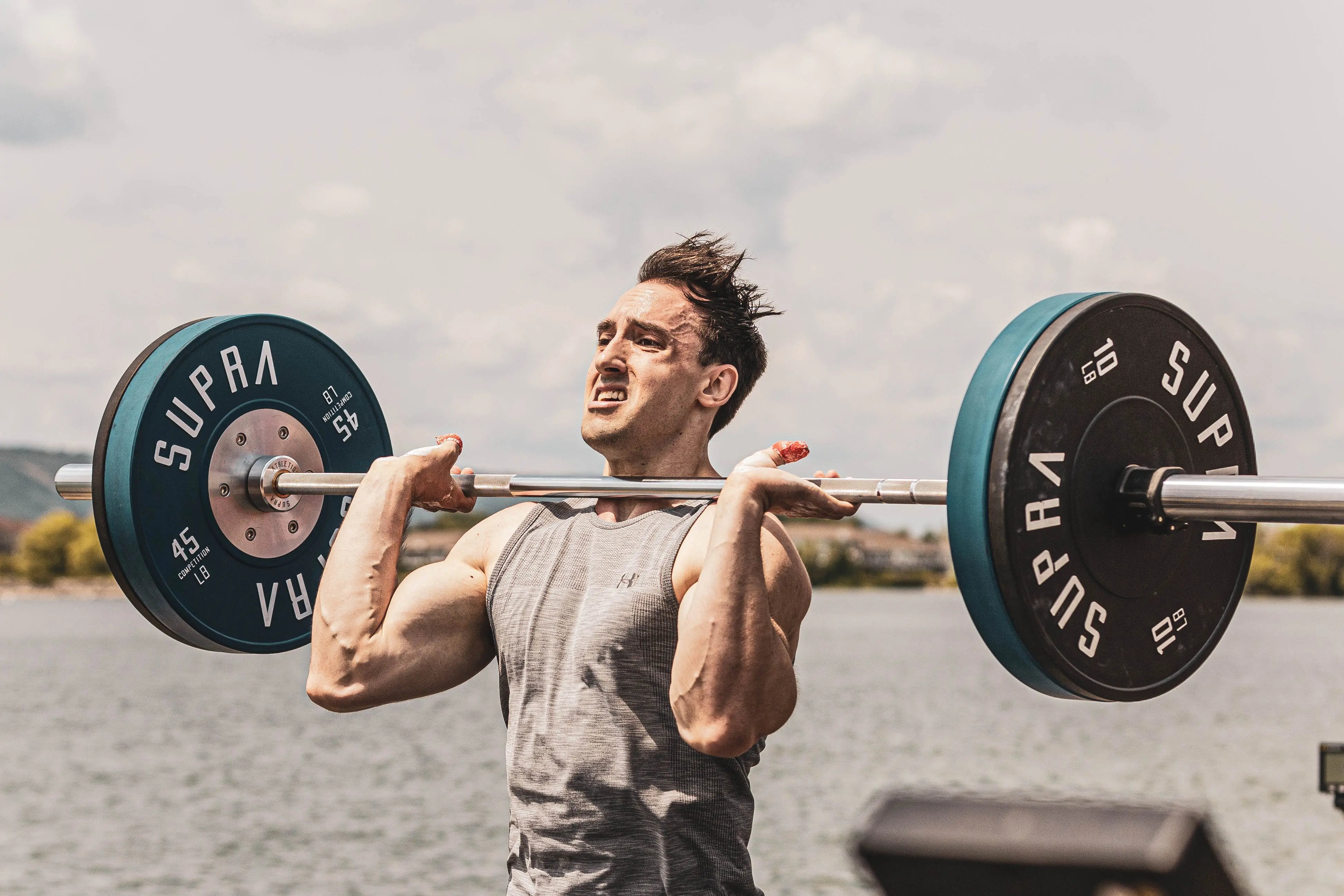 Games Used Black Bumper Plates Supra Athlétique