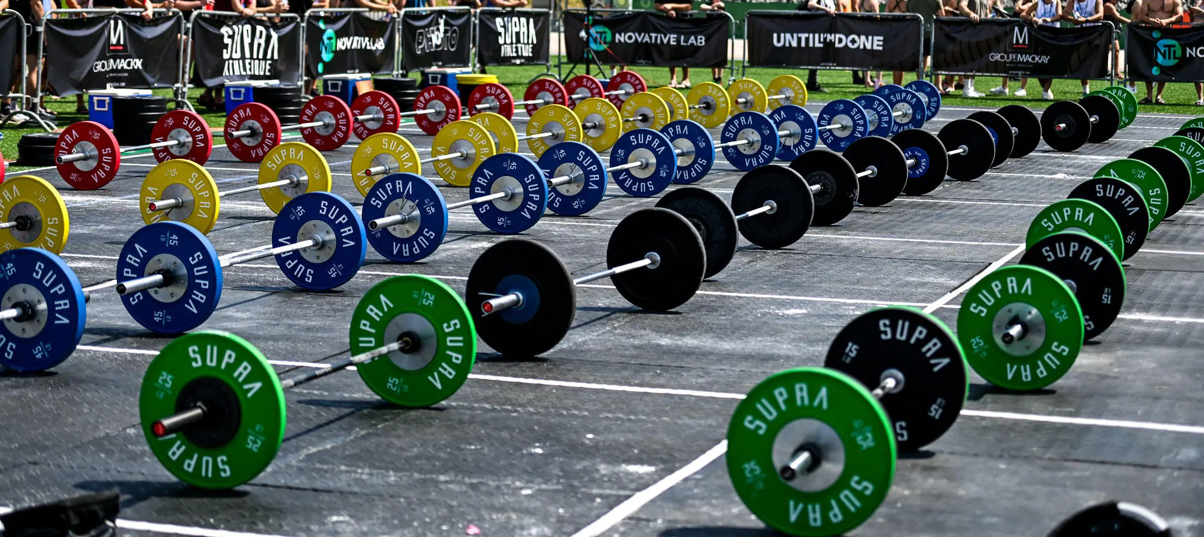 Games Used Competition Plates LB Supra Athlétique