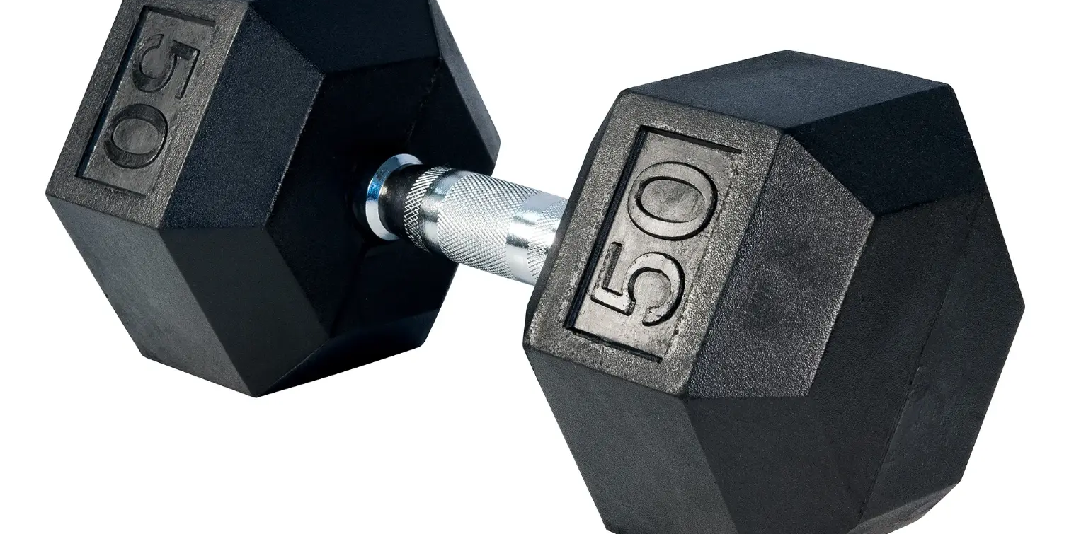 Rubber Hex Dumbbells Supra Athlétique